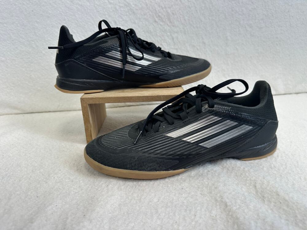 Adidas F50 League Indoor Men’s Athletic Soccer Sneaker Cleats Shoe Black SZ 7.5